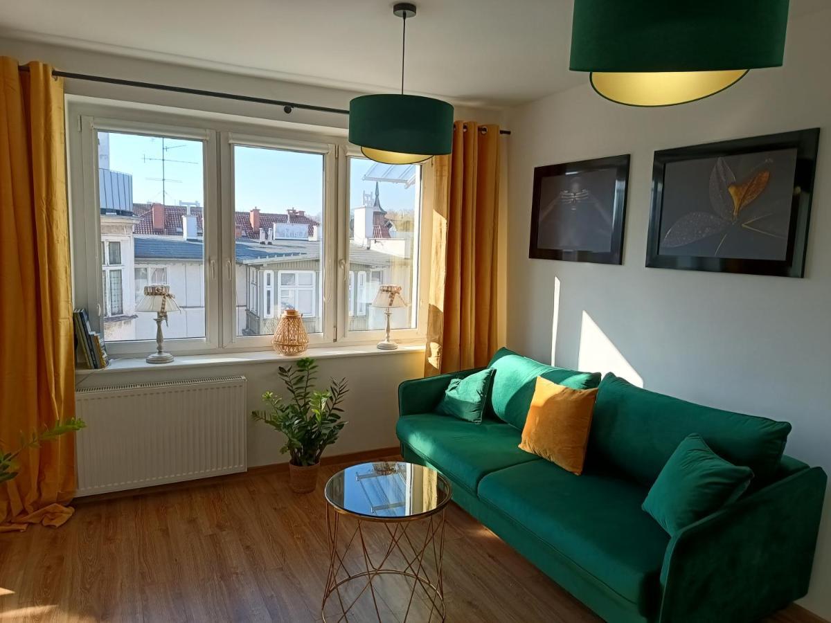 Apartament Pulaskiego 11M8 - Centrum Sopotu 1 Min Do Monciaka Eksteriør bilde